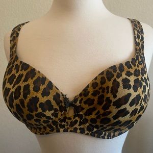 Ellen Tracey Leopard print bra 34D
